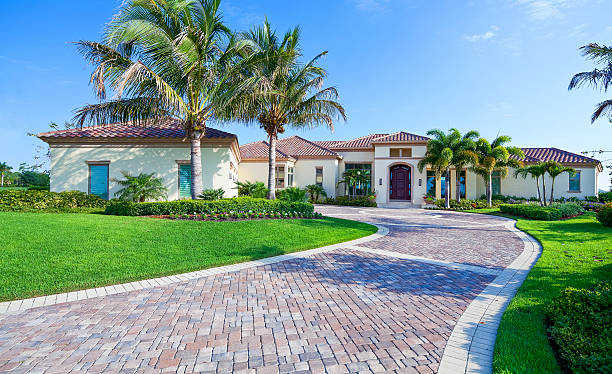 Cobblestone Driveway Pavers in Scottsdale, AZ